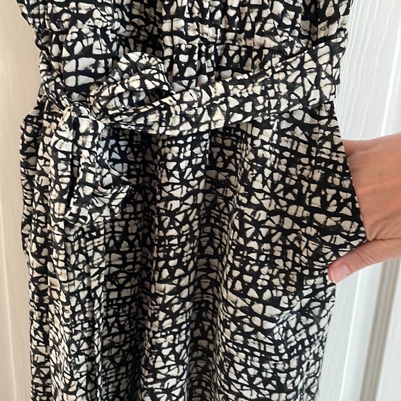 NWOT Tory Burch Silk Tribal Geo Jumpsuit - Picture 4 of 11